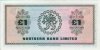£1 della Banca del Nord (1-8-1978): Retro