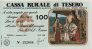 Amici del Presepe - Sez. ENAL - Tesero 100 Lire (1-12-1977): Front