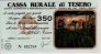 Amici del Presepe - Sez. ENAL - Tesero 350 Lire (1-12-1977): Front