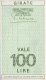 Unione Commercianti Provincia di Varese 100 Lire (20-2-1978): Reverse