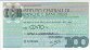 100 Lire Banca C. Steinhauslin & C. (16-8-1977): Front