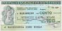 Invernizzi S.p.A. - Milano 100 Lire (31-3-1977): Front