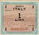 Italian 1 Lira (1943): Front