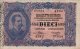 Italian 10 Lire (10-9-1923/ND[3-6-1925]): Front