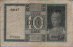 Italian 10 Lire (1939 XVIII): Reverse