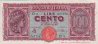 Italian 100 Lire (10-12-1944): Front