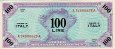 Italian 100 Lire (1943): Front