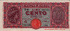 Italian 100 Lire (10-12-1944): Front