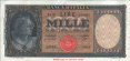 Italian 1,000 Lire (25-9-1961): Front