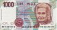Italian 1,000 Lire (25-7-1991): Front