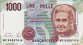 Italian 1,000 Lire (10-3-1993): Front