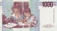 Italian 1,000 Lire (19-8-1998): Reverse