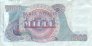 Italian 1,000 Lire (20-5-1966): Reverse