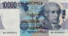 Italian 10,000 Lire (19-9-1984): Front