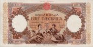 10,000 Lire Italiane (7-2-1953): Fronte