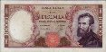 Italian 10,000 Lire (3-7-1962): Front