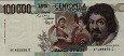 Italian 100,000 Lire (10-3-1993): Front