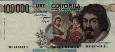 Italian 100,000 Lire (6-3-1992): Front