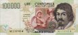 Italian 100,000 Lire (20-2-1997): Front