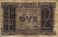 Italian 2 Lire (14-11-1939): Front