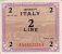 Italian 2 Lire (1943): Front