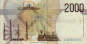 Italian 2,000 Lire (24-10-1990): Reverse