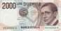 Italian 2,000 Lire (6-3-1992): Front