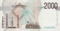 Italian 2,000 Lire (6-3-1992): Reverse
