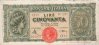 Italian 50 Lire (10-12-1944): Front