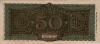 Italian 50 Lire (10-12-1944): Reverse