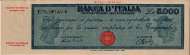 Italian 5,000 Lire (28-1-1948): Front