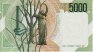 Italian 5,000 Lire (26-11-1996): Reverse