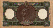 Italian 5,000 Lire (12-5-1960): Reverse