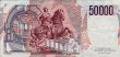 Italian 50,000 Lire (28-10-1985): Reverse