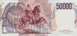 Italian 50,000 Lire (25-1-1990): Reverse