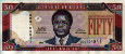 $50 Liberiani (2011): Fronte