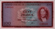 100 Franchi del Lussemburgo (18-9-1963): Fronte