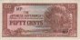 50 Centesimi Malacchi ND(1942): Fronte