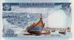 5 Lire Maltesi ND(1973): Retro
