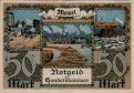 50 Marchi di Memel (22-2-1922): Retro