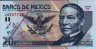 20 Pesos Messicani (25-8-2000): Fronte