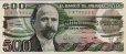 500 Pesos Messicani (14-3-1983): Fronte
