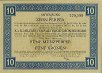 10 Perper/5 Corone Montenegrine (1-6-1917): Fronte