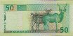 Namibian $50 ND(1999): Reverse