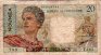 New Caledonia's 20 Francs ND(1963): Front