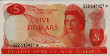 $5 Neozelandesi ND(1977-81): Fronte