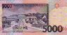 Saint Thomas and Prince's 5,000 Dobras (26-8-2004): Reverse