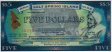 $$5 dell\'Isola delle Sorgenti Salate (15-9-2001): Fronte