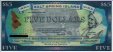 $$5 dell\'Isola delle Sorgenti Salate (15-9-2001): Fronte