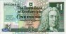 £1 Scozzesi dalla Royal Bank of Scotland (12-5-1999): Fronte